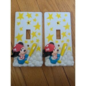 Disney Mickey Mouse Babies Light Switch Cover For Nursery Switch Plate